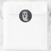 I'm Fine, Everything's Ghost Sticker ラウンドシール (バッグ)