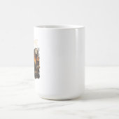 I'm Fine Frog This Is Fine Meme Art コーヒーマグカップ (中央)