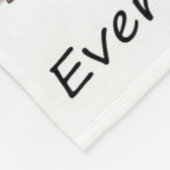 I'm Fine It's Fine Everything Is Fine Chicken Than フリースブランケット (角)