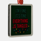 I'm Fine, It's Fine. Everything is Tangled メタルオーナメント (右)