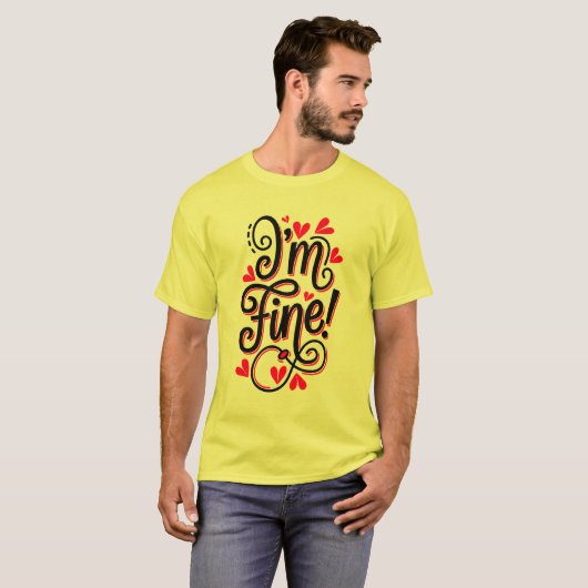 Im fine tシャツ (正面フル)