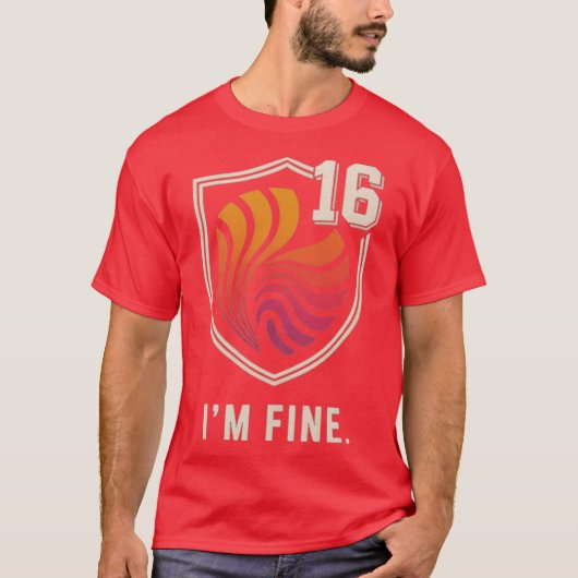 I'm Fine Vuln Stacks [FFXIV] (2) Tシャツ (正面)