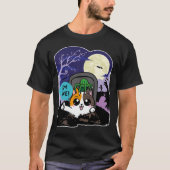 I'm fine with a zombie attack tシャツ (正面)