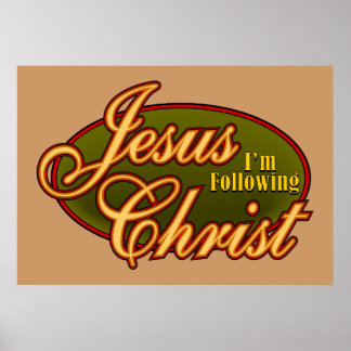 I'm Following Jesus Christ ポスター
