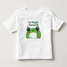 I'm Froggin' 素晴らし-Froginをテーマにした可愛いTシャツ