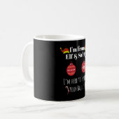 Im from小妖精や小人u Safety Crismas Present コーヒーマグカップ (正面左)