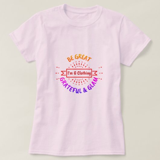 I'm G Clothing T-Shirt Tシャツ (デザイン正面)