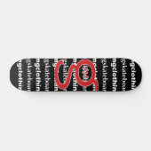 I'm G Skateboard - Red Logo スケートボード (横)