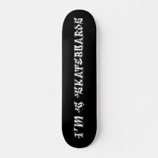 I'm G Skateboards (Degrassi Graffitiフォント) – 黒 スケートボード