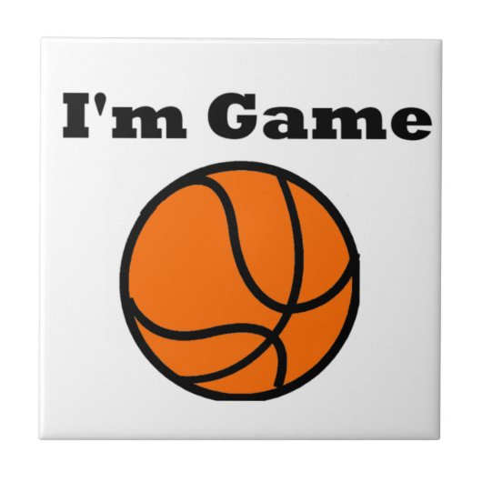 I'm Game (バスケットボール) タイル (正面)