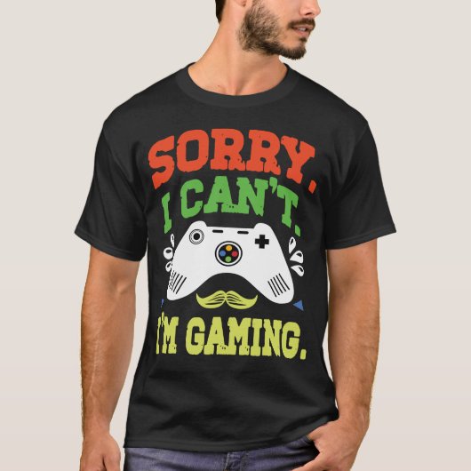 I'm Gaming Video Games おもしろい Gamer for Boys 10代の Tシャツ (正面)