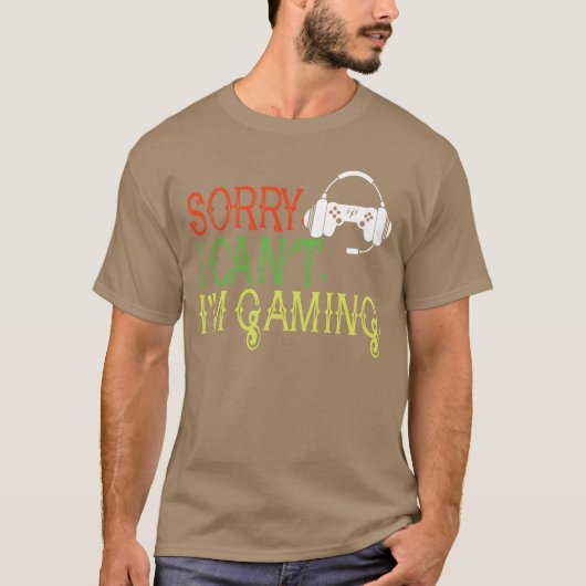 Im Gaming Video Games Funny Gamer for Boyseen M gi Tシャツ (正面)