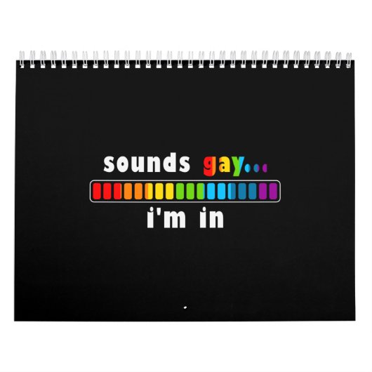 I'm Gay カレンダー (カバー)