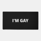 I'm Gay デスクマット (正面)