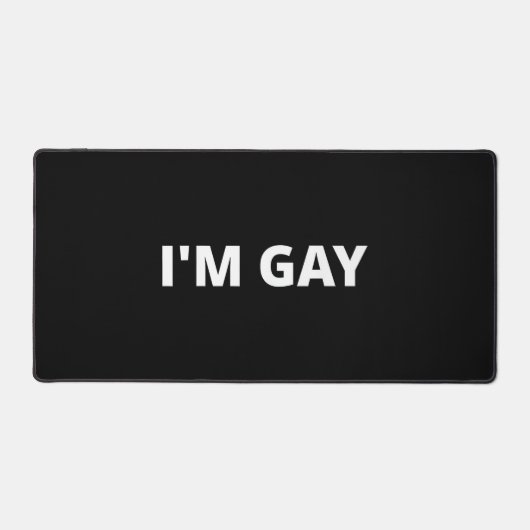 I'm Gay デスクマット (正面)