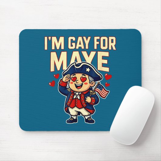 I'm Gay For Maye Funny Hearts  マウスパッド (マウス)