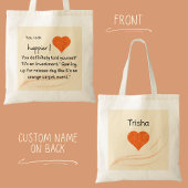 I'm gearing up for release day" トートバッグ