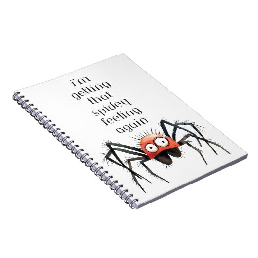 i'm getting that spidey feeling again ノートブック (右側)