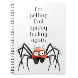 i'm getting that spidey feeling again  ノートブック