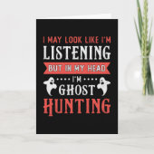 I'm Ghost Hunting Paranormal Hunt Ghost Hunter カード (正面)