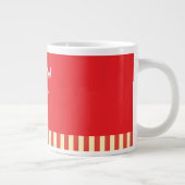 I'm Glad To Be Me レッド ジャンボコーヒーマグカップ (右)