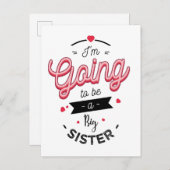 I'm going to be a big sister 案内ポストカード (正面/裏面)