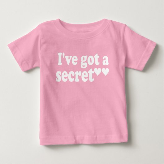I'm going to be a big sister/Cute Sister ベビーTシャツ (正面)