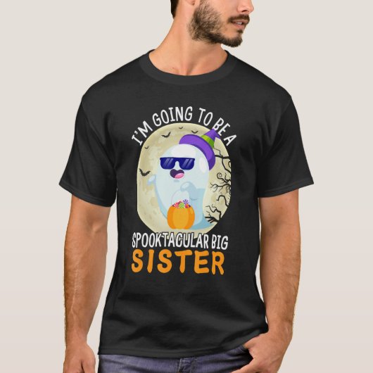 Im Going To Be A Big Sister spooktacular Ghost Ann Tシャツ (正面)