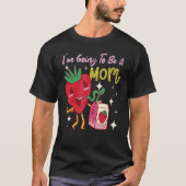 I'm Going To Be A Mom Strawberry Tシャツ (正面)