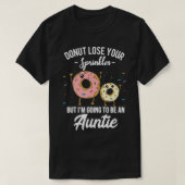 I'm Going to be an Auntie Funny Pregnancy Announce Tシャツ (デザイン正面)
