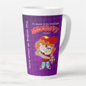 I'm going to do Something Naughty today カフェラテマグ (右アングル)