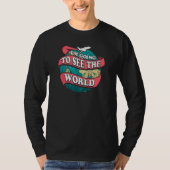 I'm Going To See The World Traveling Tシャツ (正面)