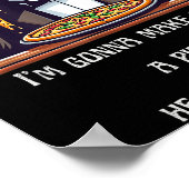 Im Gonna Make Him A Zza He Can't Refuse ポスター (角)