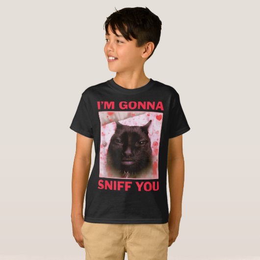 I'm Gonna Sniff You Funny Raunchy Brainrot Meme Ge Tシャツ (正面フル)