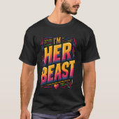 Im Her Beast vintage Tシャツ (正面)