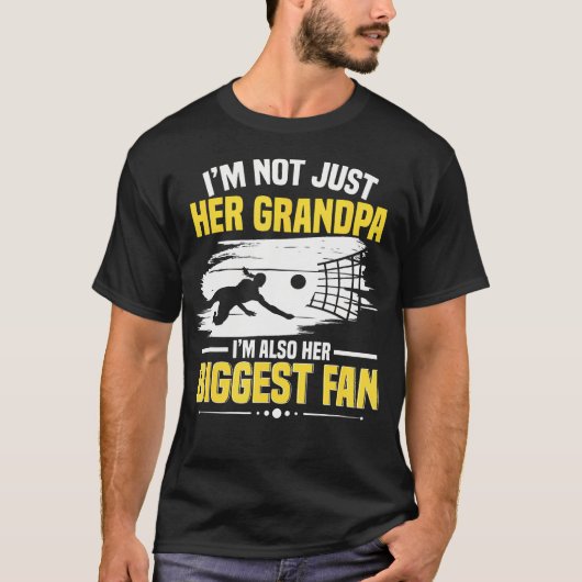 I'M Her Grandpa I'M Her Biggest Fan Grandfather Vo Tシャツ (正面)