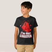 I'm Her Lobster Matching Couple Valentine's Day Wo Tシャツ (正面フル)