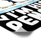 I'm Her Penguin Matching Couple Valentine Love Hea ポスター (角)