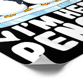 I'm Her Penguin Matching Couple Valentine Love Hea ポスター (角)