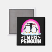 I'm Her Penguin Matching Couple Valentine Love Hea マグネット (正面/裏面)