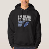 I'm Here To Shake Stuff Up Hilarious Bartender Bar パーカ (正面)