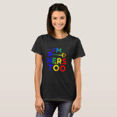 Im Hers Too LGBT Pride Rainbow Support Tシャツ (正面フル)