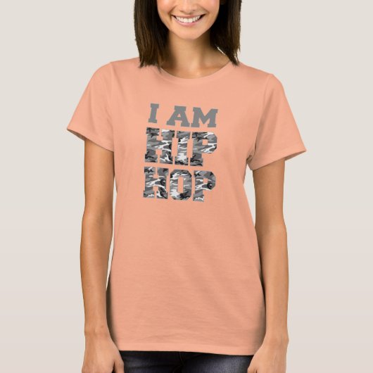 I'M HIP HOP カモフラージュTシャツ Tシャツ (正面)