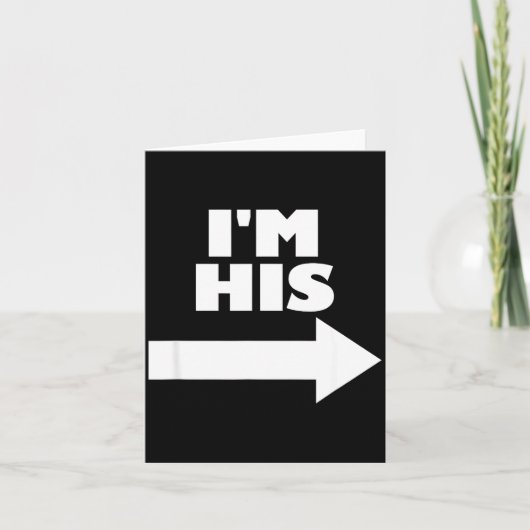 I'm His Arrow Inting Right Matching Couple I'm His カード (正面)