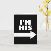 I'm His Arrow Inting Right Matching Couple I'm His カード (黄色い花)