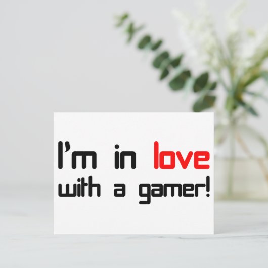 I'm in a Gamer ポストカード (スタンド正面)