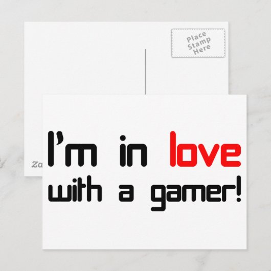 I'm in a Gamer ポストカード (正面/裏面)