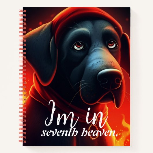 I'm in seventh heaven. ノートブック (正面)