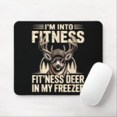 Im Into Fitness Fit'ness My Deer Zer Funny Hunting マウスパッド (マウス)