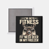 Im Into Fitness Fit'ness My Deer Zer Funny Hunting マグネット (正面/裏面)